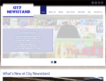 Tablet Screenshot of citynewsstand.com